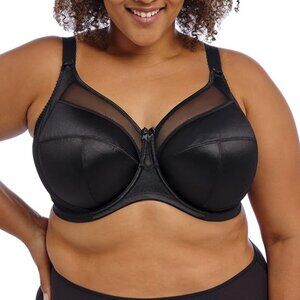 Goddess Women's Plus Size Keira Underwire Banded Bra 42J NWT
